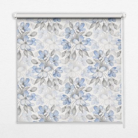 Tenda a Rullo Interna per Finestra - Tenda Filtrante Luce - Tenda Privacy - Tenda Decorativa Rettangolare - Rullo per Interni - (120 cm x 140 cm) - Mobili