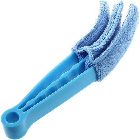 Gant de nettoyage triple en minifibre pour stores vénitiens à lamelles (1/4)