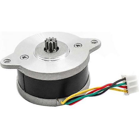 Moteur pas à pas NEMA14 36 mm à profil plat rond (1/4)
