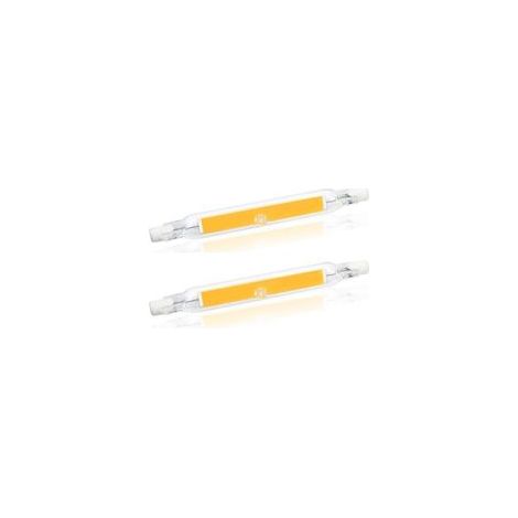 Ampoule LED à filament 5 W, équivalent à une ampoule halogène, parfaite pour la maison, la cuisine, la chambre, le balcon, le bureau, etc. (2 pièces, lumière naturelle 4000 K) (1/5)