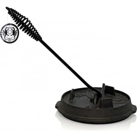 Accessorio barbecue Petromax sollevacoperchio acciaio 35 cm (1/3)
