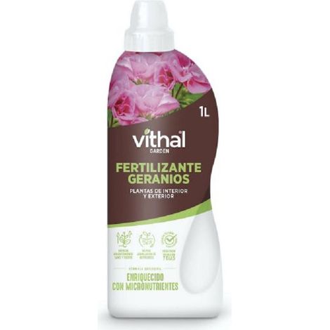 Garden Vithal Fertilizer Geranios 1 LT