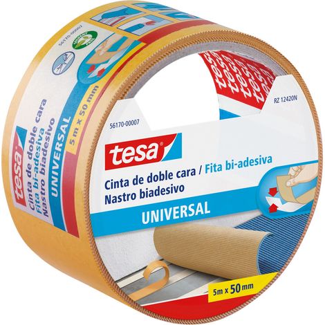 nastro biadesivo mm 50x5 mt per applicazione moquette nastri adesivi