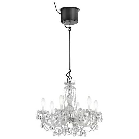 [GEBRAUCHT] B-Ware Masiero 6-flammiger LED-Außen-Kronleuchter Drylight S6 Deckenleuchte Leuchte LED (1/2)