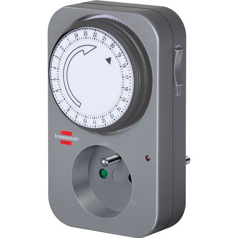 Brennenstuhl 1506454 Diarios mecánicos (MZ 20, Antracita, FR