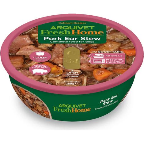 Umido Cane - Stufato orecchie di maiale 280 gr Arquivet Fresh