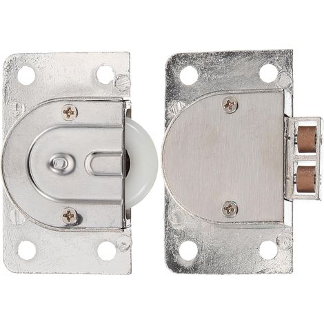 CCYKXARoulette pour PorteCoulissante D'armoireen Alliage de Zinc Épais Silencieuse 1 Pièce Roue de Guidage pour Portes Coulissantes Accessoire Quincaillerie (1/5)
