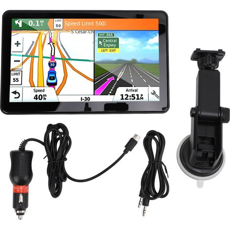 Sistema di navigazione per auto da 9 pollici per CarPlay, touchscreen in vetro wireless Android Auto 2.5D. (1/4)