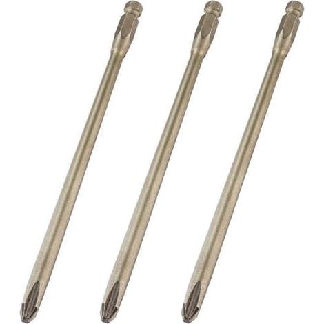 3 x Dewalt DT7205 PR2 153mm PH2 Bit for Autofeed Drywall Screwdriver DCF6201 (1/3)