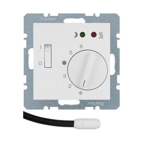 Berker ZEN 20348989 regulador de temperatura blanco