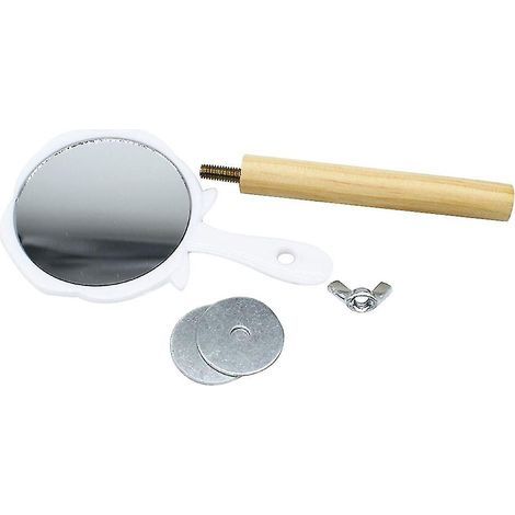 Perchoir pour perroquet robuste en bois avec miroir, structure de jeux et jouets pour perroquet (1/4)