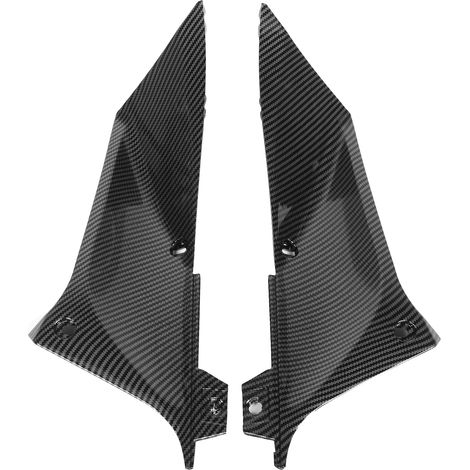 Couvercle de conduit d'air latéral gauche et droit en Fiber de carbone, 2 pièces, pièce d'insertion de carénage adaptée à Yamaha YZF R1 2002 – 2003