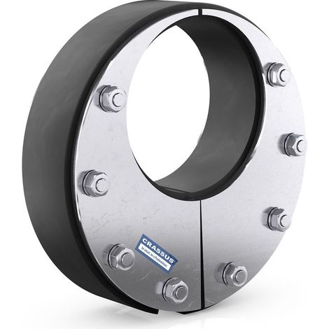 Raccord CR Pressdg. type SD30-E, DN 80, diamètre extérieur 0-55 mm jusqu'à 2,5 bar, joint : 30 mm, EPDM / V2A