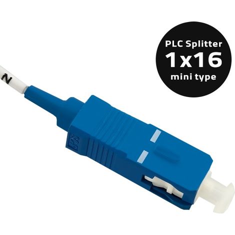 Qoltec Splitter 1x16 SC/PC - SC/PC G.657A Singlemode 0,9 mm (1/2)