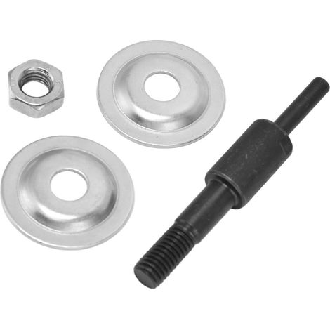 Kit d'outils comprenant un adaptateur d'arbre de perçage, une meule, un arbre et une bielle pour conversion, avec tige ronde de 6 mm. (1/5)