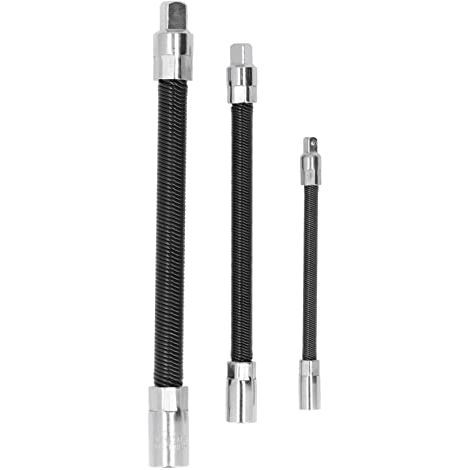 Barres d'extension flexibles pour douille, 3 pièces (1/5)