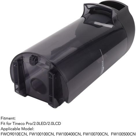 Dirty water tank for Tineco 2.0 LCD/LED – Large capacity and optimal sealing (1/4)