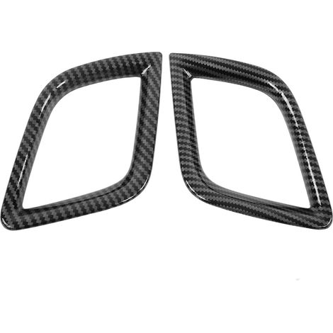2 Stück Lüftungsdüsenabdeckungen für das Armaturenbrett, Carbon-Optik, Ersatzteil für Isuzu D-MAX 2021 (1/5)