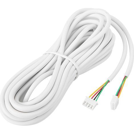 Câble en cuivre flexible rond à 4 conducteurs de 30 m de 0,3 mm pour système de visiophone (1/5)