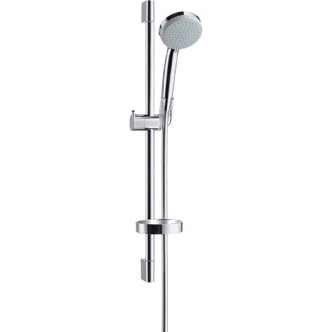 Conjunto de ducha hansgrohe Croma 100 Vario, EcoSmart, con barra