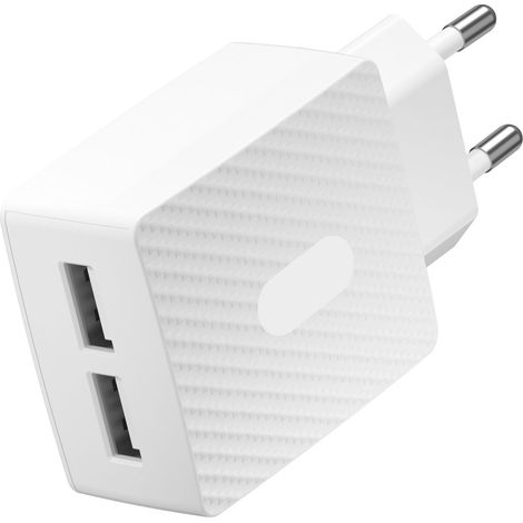 NX - Chargeur secteur 12W double USB-A
