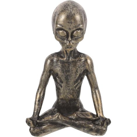 Yoga Statue aus Kunstharz mit einzigartigem Design leichte