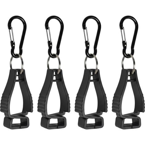 pinzas para guantes de trabajo, pinza para lona con mosquetón, portaguantes multifuncional antipérdida, ligeras y prácticas para guantes, toallas y seguridad laboral