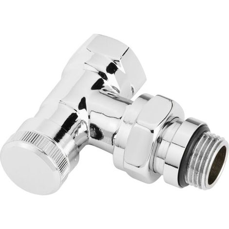 Danfoss Rücklaufverschraubung RLV-CX 15 R 1/2, Eck, verchromt, 003L0273 (1/2)
