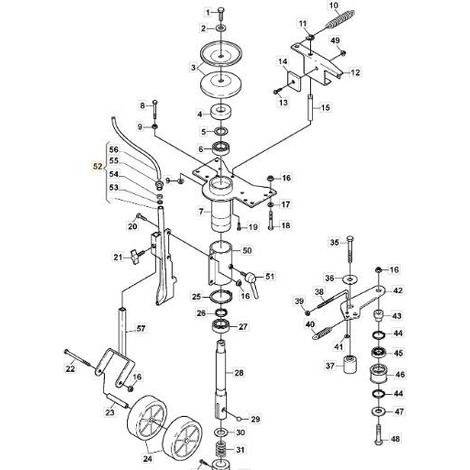 (KIT) PINNA ORIGINALE STIGA - 1126-8025-02
