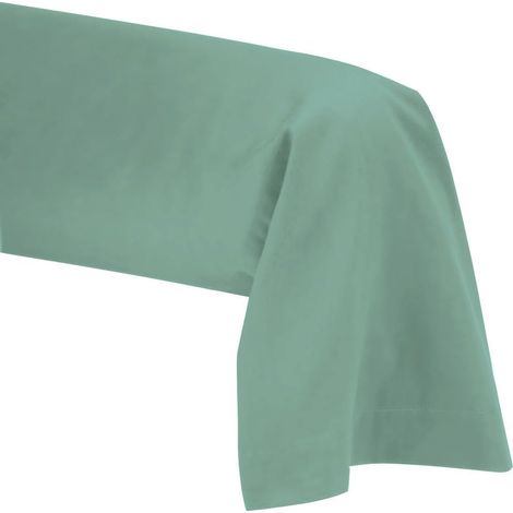 Taie de Traversin 45 x 185 cm - Vert Tilleul - 100% Coton 57 Fils (1/5)