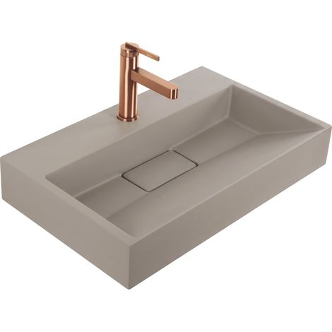 Rea Lavabo De Material Compuesto Goya Beige 60X37X14Cm (1/5)