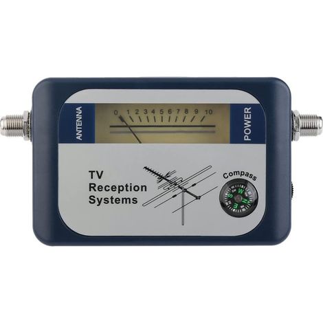 DVB-T Finder Digital Aerial Terrestrial TV Antenna Signal Power Strength Meter Pointer TV Reception Systems With Compass (1/5)
