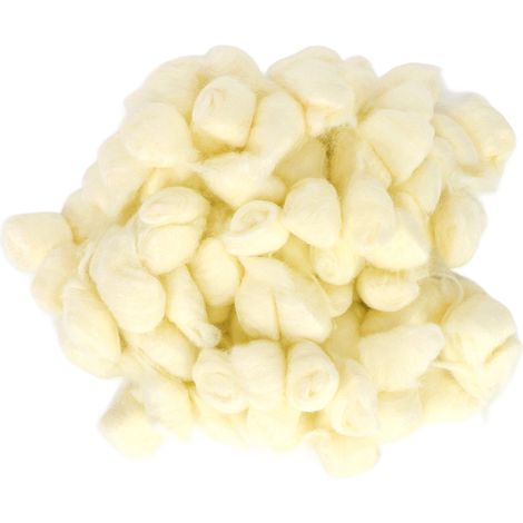 Hamster boule de coton hiver chaud doux petit animal literie pour chinchilla syrien jaune (1/5)