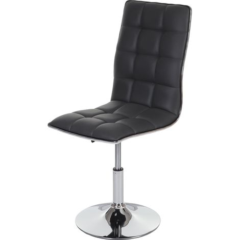 Sedia soggiorno elegante HHG-272 design moderno ecopelle sala pranzo grigio