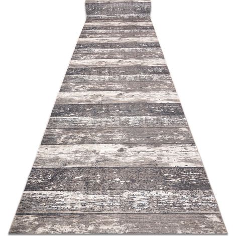 Alfombra de pasillo con refuerzo de goma LOTUS DESKI 60931 Tableros beige lavable 60 cm beige 60x1000 cm (1/5)