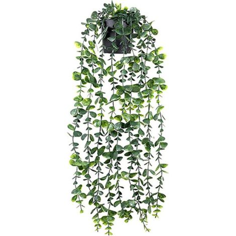 1 plante artificielle suspendue, plante artificielle suspendue, plante en pot artificielle, fausse plante de lierre (1/5)