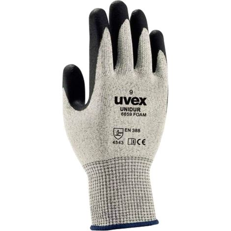 Guanti antinfortunistici Uvex Unidur 6659 Foam 60938 - 8 (M) - Grigio