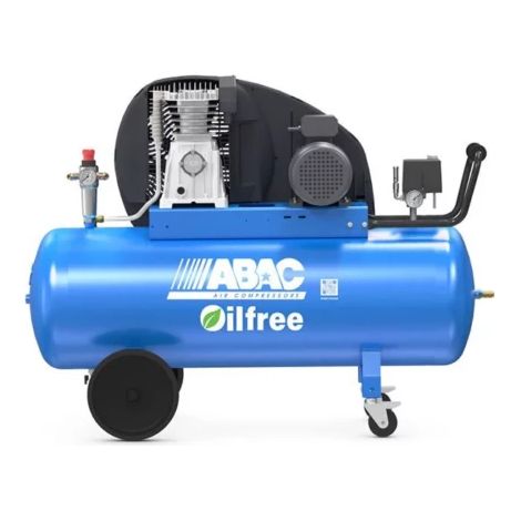 Compresseur d'air à piston sans huile 150 litres 3 CV ABAC (1/3)