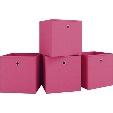 Ensemble de 4 boîtes pliantes Boîtes de pliage Boîtes 28x27x27 - VCM (1/2)