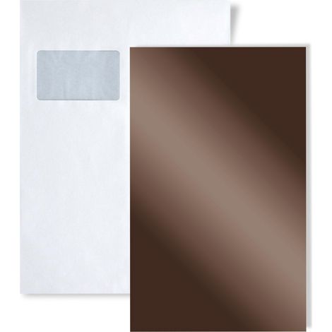 1 MUSTERSTÜCK S-10150 WallFace DECO BROWN Deco Collection Wandpaneel MUSTER in ca. DIN A5 Größe