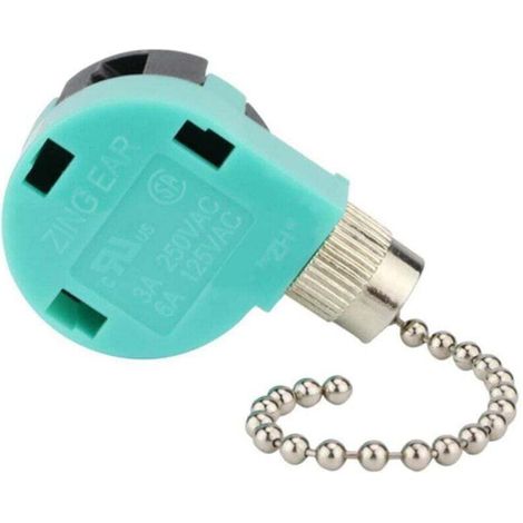 2 pièces interrupteur de ventilateur de plafond 3 vitesses 4 fils ZE-268S6 commande de commutateur de fermeture à glissière remplacer l'interrupteur de commande (1/4)