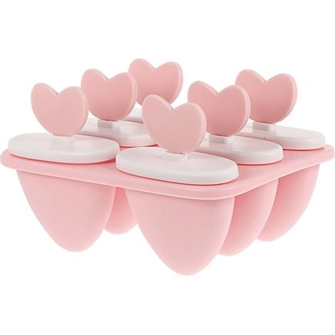 Moules à glace créatifs DIY en PP pour glaces glacées, moules à chocolat, réfrigérateur, outils pour glaces (rose) (1/5)