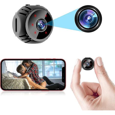 Mini-WLAN-HD-Spionagekamera für Heimüberwachung und Videoaufnahmen in Innenräumen (1/4)