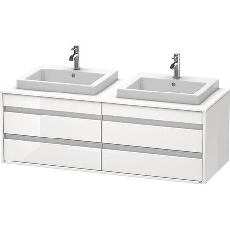 KETHO mobile lavabo 550x1400x496mm WT li noce scuro