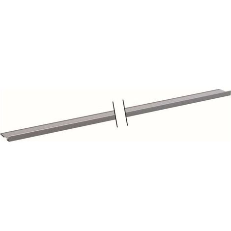 Profil de collecteur pour écoulement mural pour douche, inox brossé, longueur 150 cm (1/3)