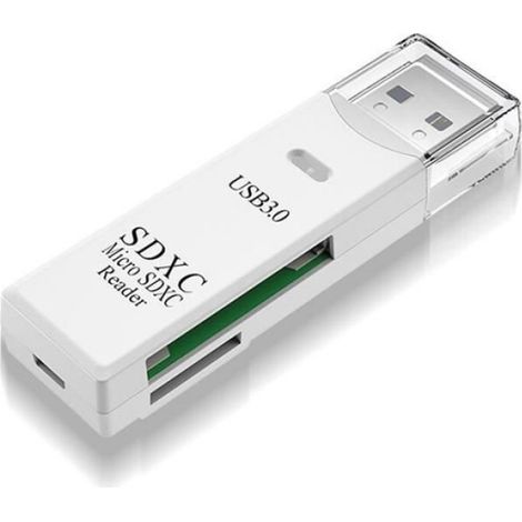 Lecteur De Carte Mémoire - USB 3.0 - Adaptateur Micro SD TF - Pour Ordinateur - 1 Pièce
