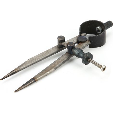 Compas à pointe fine de 10 cm de long, à branches carrées effilées, outil de marquage pour bijoux (1/5)