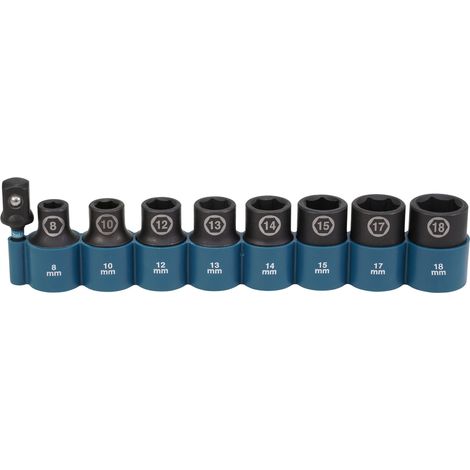 Porte-embout à visser Makita E-16645 1/2'' 9 unités