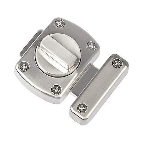 2023 - Verrou de porte de sécurité en alliage de zinc, loquet à crochet pour la sécurité de la maison, salle de bain, chambre, toilettes (1/5)