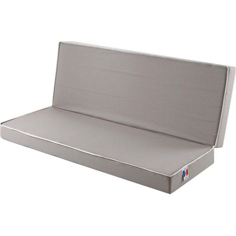 Matelas latex 130x190 cm spécial banquette clic-clac très ferme (1/2)